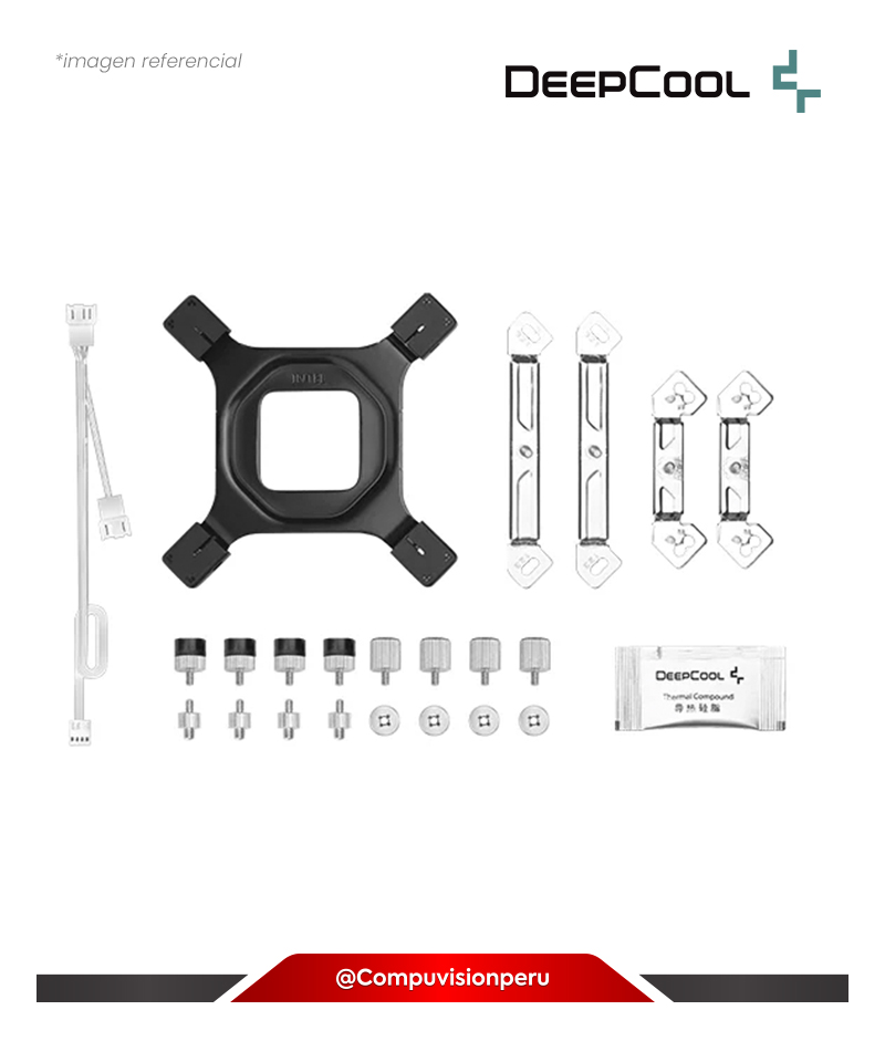 COOLER DE CPU DEEPCOOL AG620 WH ARGB ADDRESSABLE RGB LED AMD INTEL R-AG620-WHANMN-G-2