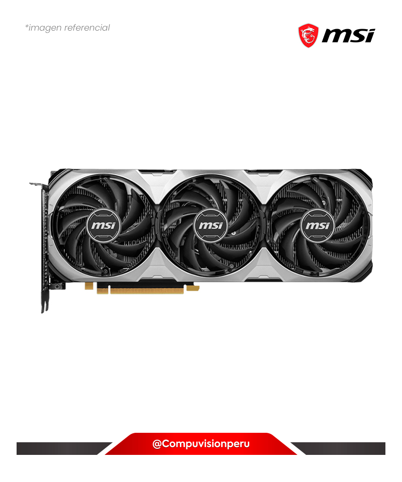 VIDEO MSI GEFORCE RTX 4060 TI VENTUS 3X 8G OC 8GB GDDR6 128-BIT HDMI DP