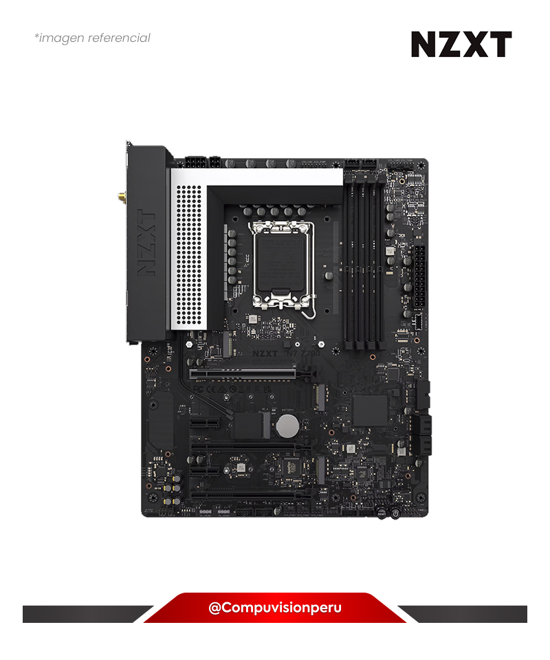 PLACA NZXT N7-Z790XT WHITE INTEL Z790 LGA 1700 DDR5 M.2 WIFI BLUETOOTH N7-Z79XT-W1
