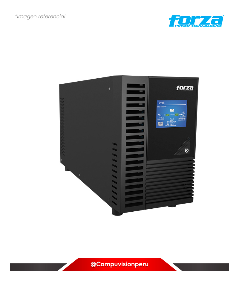 UPS FORZA FDC-2002T 2000VA/1800W 4 SLDS SINUSOIDAL PURA TORRE-220V
