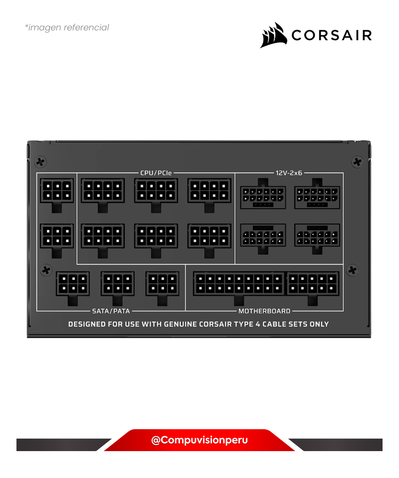FUENTE 3000W CORSAIR WS3000 ATX 3.1 80 PLUS PLATINUM CYBENETICS FULL MODULAR CP-9020312-NA