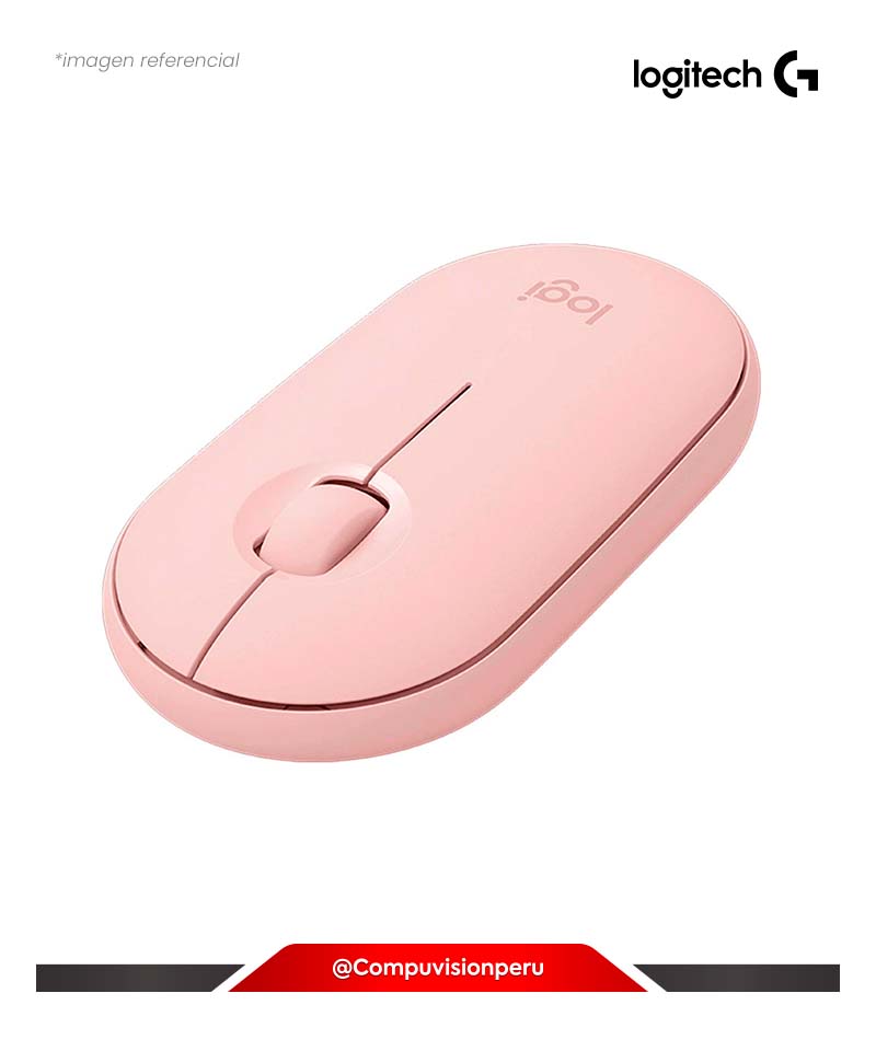 MOUSE LOGITECH PEBBLE M350 DUAL CONNECTIVITY ROSE 910-005769
