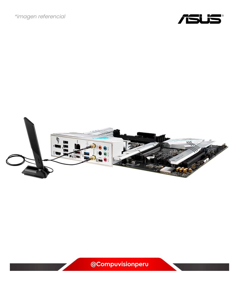 PLACA ASUS ROG STRIX B660-A GAMING WIFI D4 INTEL B660 LGA 1700 WIFI 6 PCIE 4.0 M.2 USB 3.2 TYPE-C                                                     