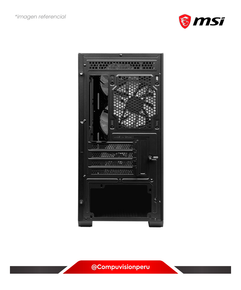 CASE MSI MAG FORGE M100A USB 3.2 GEN 1 TYPE-A AUTO-RGB SHOWROOM ACRYLIC PANEL MICRO ATX TOWER