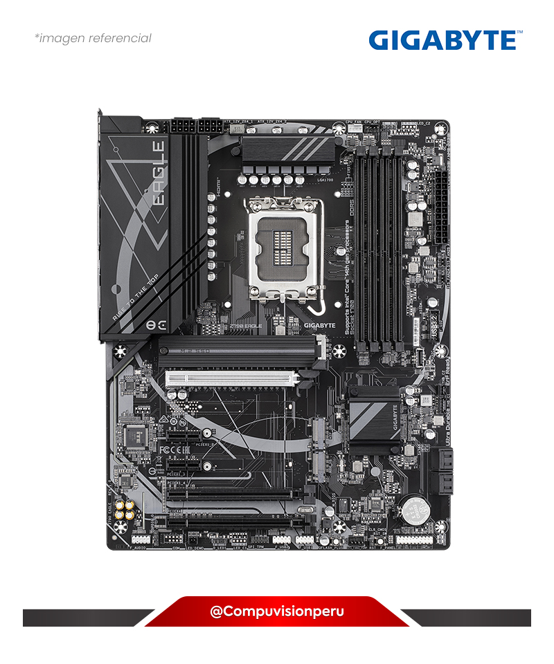 PLACA GIGABYTE Z790 EAGLE LGA 1700 INTEL Z790 DDR5 6E M.2 SATA 6GB ATX