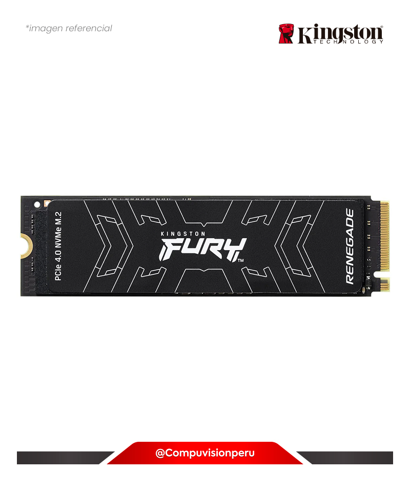DISCO SOLIDO SSD 2TB KINGSTON FURY RENEGADE 2TB M.2 2280 PCIE 4.0 X4 NVME SFYRD/2000G