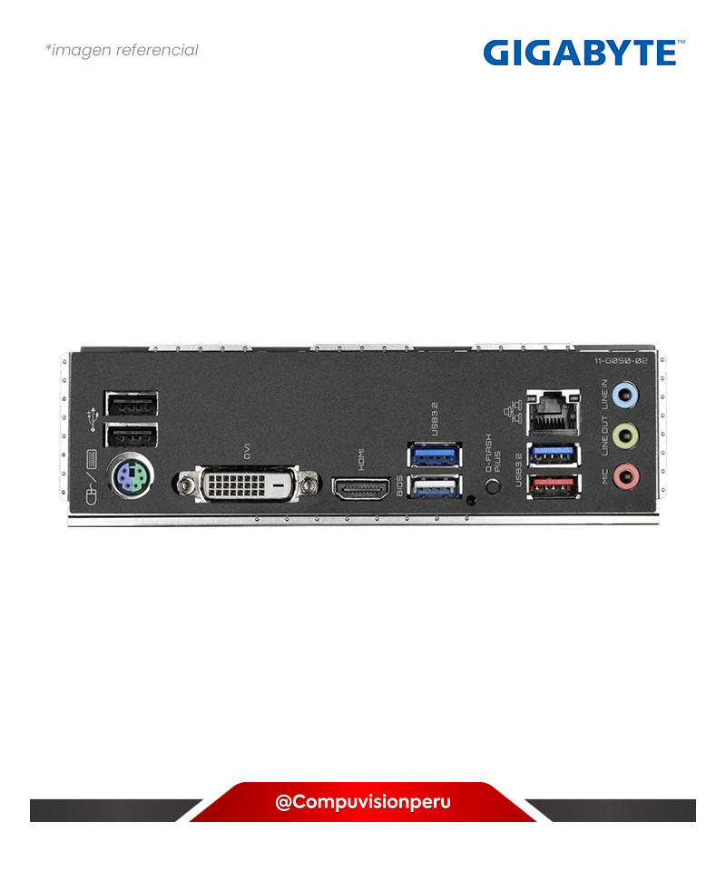 PLACA GIGABYTE B550 GAMING X V2 AMD B550 AM4 DVI HDMI SATA 3 M.2 ATX