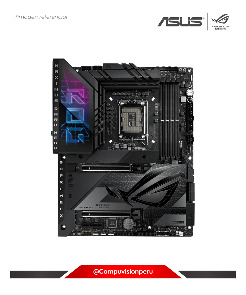 PLACA ASUS ROG MAXIMUS Z790 DARK HERO LGA1700 INTEL Z790 DDR5 M.2 SATA 6GB WIRELESS & BLUETOOTH