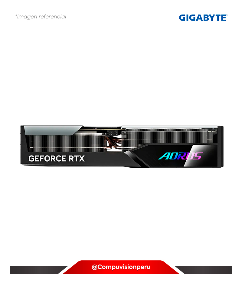 VIDEO GIGABYTE AORUS GEFORCE RTX 4070 TI SUPER MASTER 16G 16GB GDDR6X 256-BIT HDMI DP GV-N407TSAORUS M-16GD