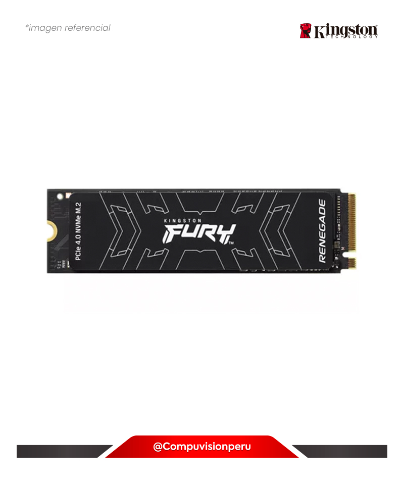 DISCO SOLIDO SSD 1TB KINGSTON FURY RENEGADE M.2 2280 NVME PCIE SFYRS/1000G