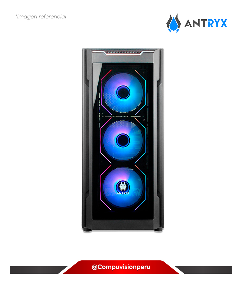 CASE ANTRYX RX-560 BLACK VIDRIO TEMPLADO USB 3.0 E-ATX AC-RX560K