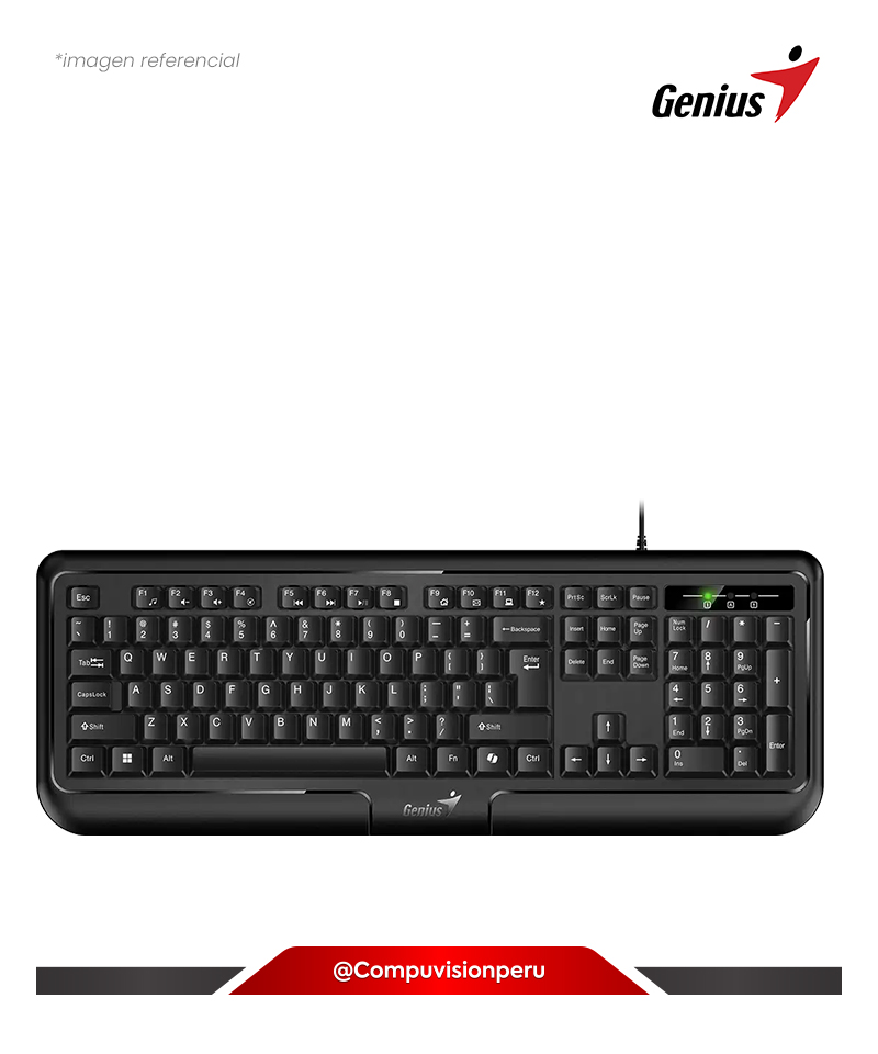 TECLADO GENIUS KB-118 WIRED CLASSIC USB