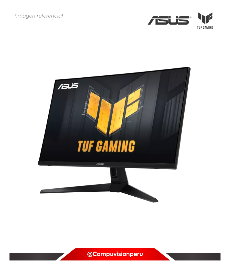 MONITOR 27 IPS ASUS TUF GAMING VG27AQ3A OPEN BOX 2K QHD 180HZ 1MS FREESYNC PREMIUM G-SYNC SPEAKER 2W*2 HDMI DP
