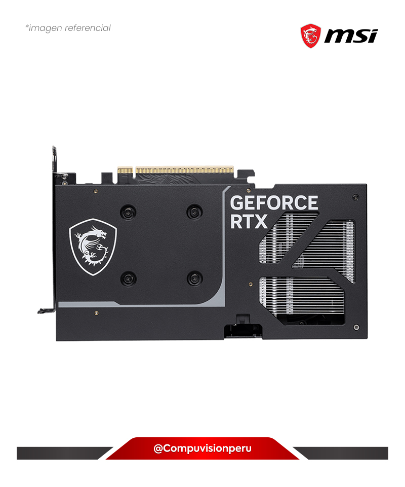 VIDEO MSI GEFORCE RTX 5060 TI 8G VENTUS 2X OC PLUS 8GB GDDR7 CUDA 4608 128-BIT HDMI DP G506T-8V2CP