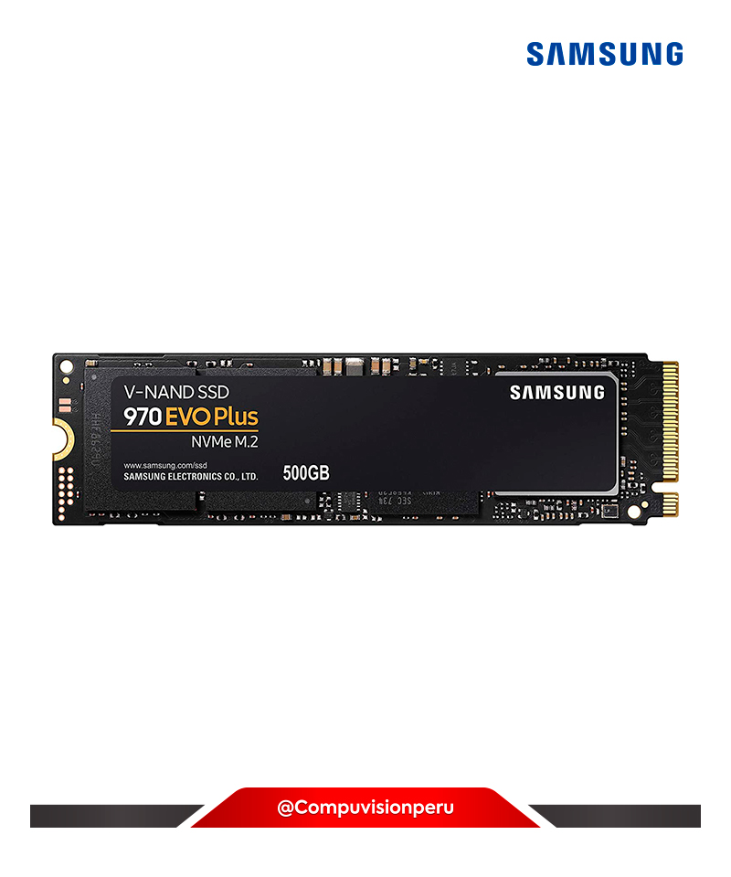 DISCO SOLIDO SSD 500GB SAMSUNG 970 EVO PLUS  M.2 PCIE, NVME BLISTER