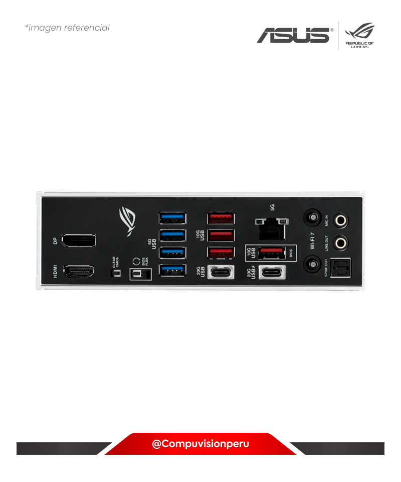 PLACA ASUS ROG STRIX Z890-H GAMING WIFI INTEL Z890 LGA1851 DDR5 HDMI DP M.2 BLUETOOTH SATA 6GB ATX