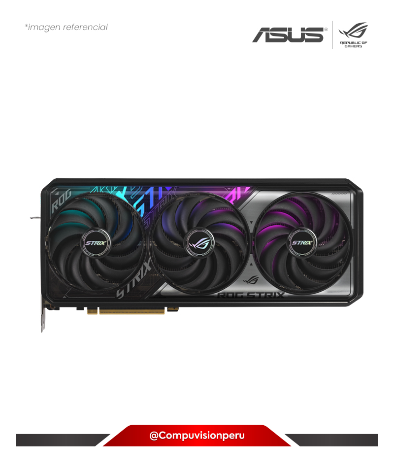 VIDEO ASUS ROG STRIX GEFORCE RTX 5070 12GB GDDR7 OC EDITION CUDA 6144 192 BIT HDMI DP ARGB ROG-STRIX-RTX5070-O12G-GAMING