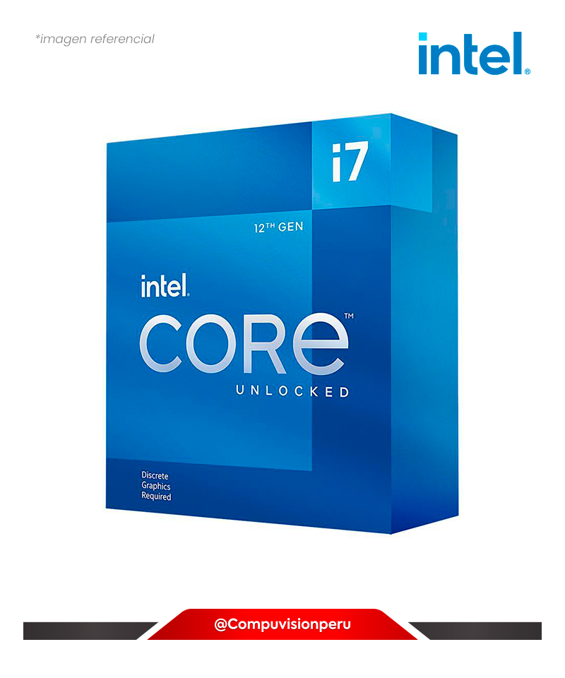 CPU INTEL I7-12700K 3.60GHZ 25MB 12N/20TH LGA 1700 INTEL UHD GRAPHICS 770 TURBO CORE 5.0GHZ