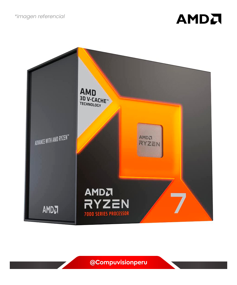 CPU AMD RYZEN 7 7800X3D AM5 8N 16H 4.2GHZ GPU AMD RADEON GRAPHICS TURBO CORE 5.0GHZ