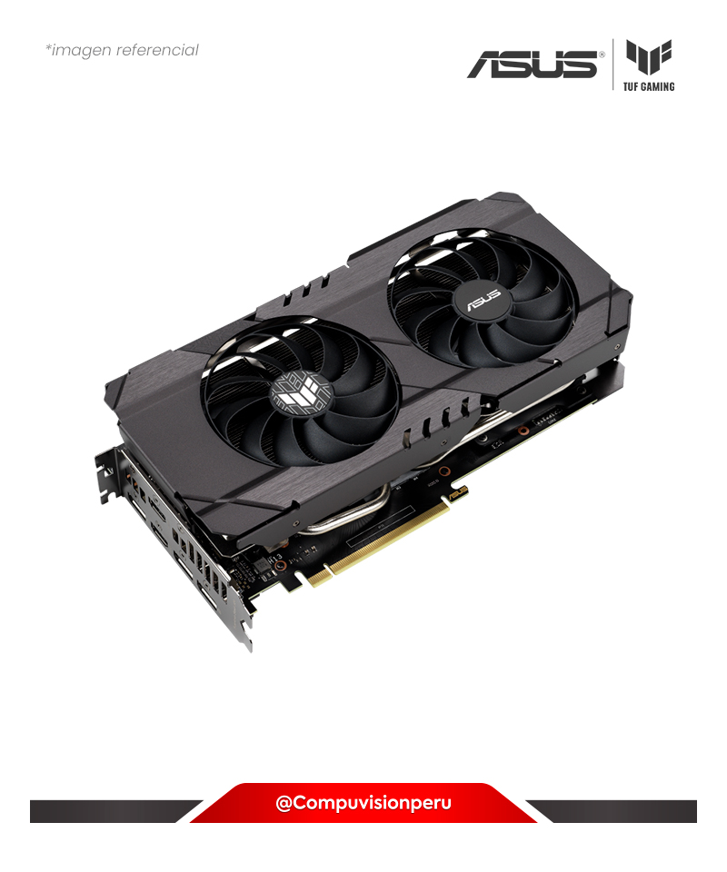 VIDEO ASUS TUF GAMING GEFORCE RTX 3050 OC EDITION 8GB GDDR6 CUDA 2560 128-BIT HDMI DP ARGB TUF-RTX3050-O8G-GAMING