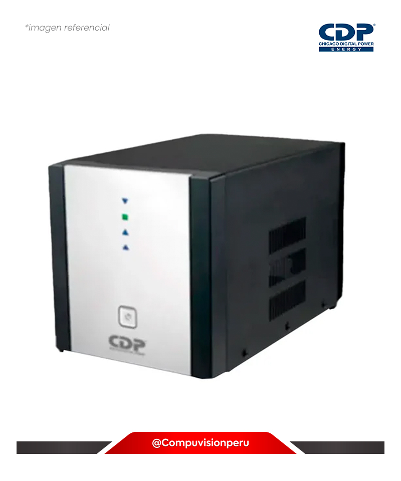 ESTABILIZADOR CDP R-AVR2408I 2400VA/1800W 8 SALIDAS