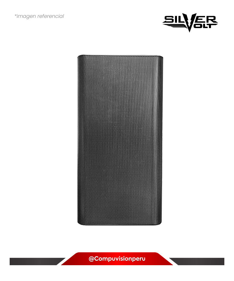 CASE SILVER VOLT WSTATION M1 TEMPERED GLASS USB 3.0 S/F ATX 3*120mm VORTEX RGB 