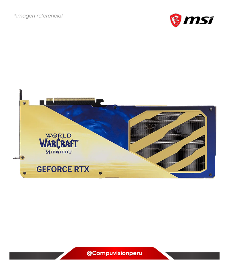 VIDEO GEFORCE RTX 5070 12G WORLD OF WARCRAFT MIDNIGHT LIGHT EDITION OC 12GB GDDR7 192-BIT HDMI DP  G507012WMLEC