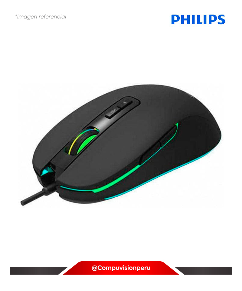 MOUSE PHILIPS GAMING SPK9414/00 USB NEGRO 8712581762438