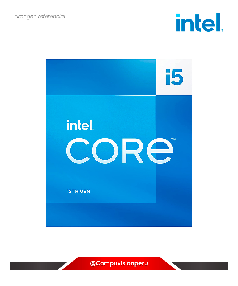 CPU INTEL CORE I5-13400 10-CORE (6P+4E) 20MB LGA 1700 2.50GHZ TDP 65W S/G TURBO CORE 4.60GHZ