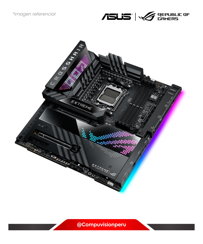 PLACA ASUS ROG CROSSHAIR X670E EXTREME AMD X670 AM5 DDR5 WI-FI 6E BLUETOOTH USB4 EATX