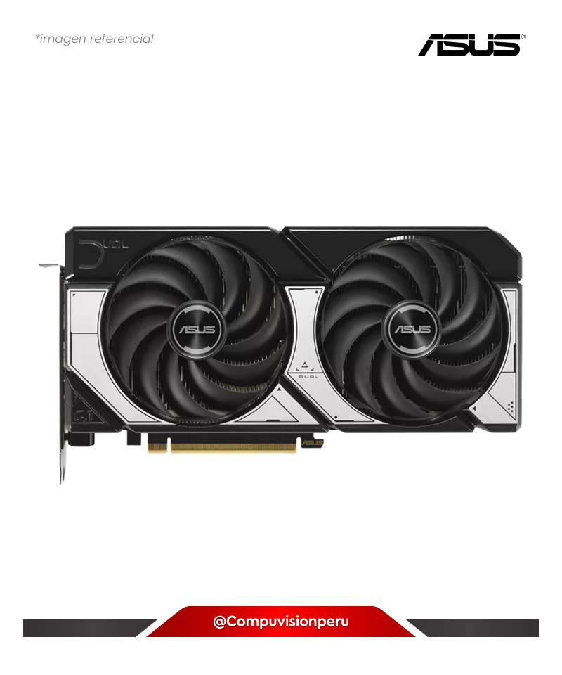 VIDEO ASUS DUAL GEFORCE RTX 5070 12GB GDDR7 OC EDITION CUDA 6144 192-BIT HDMI DP DUAL-RTX5070-O12G