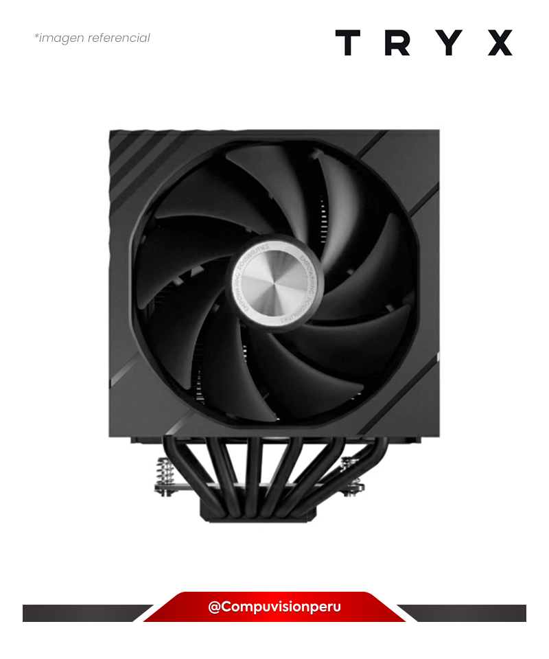 COOLER DE CPU TRYX TURRIS 620 AIR 5.0 IPS 280W TDP INTEL AMD H-T620N-DM2M-G0K