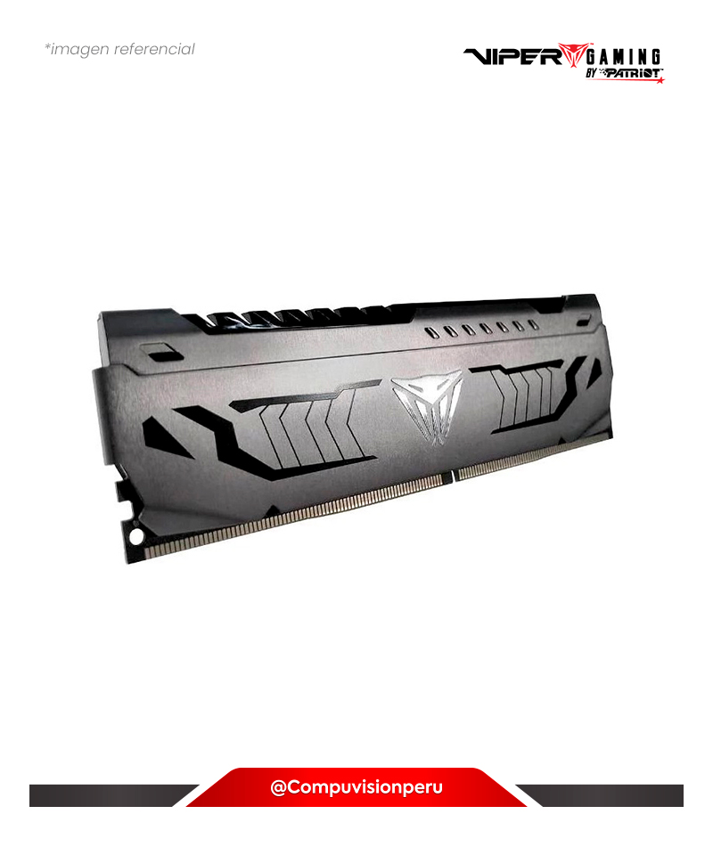 MEMORIA 8GB DDR4 BUS 3600MHZ PATRIOT VIPER STEEL CL18 1.35V PVS48G360C8 814914027653
