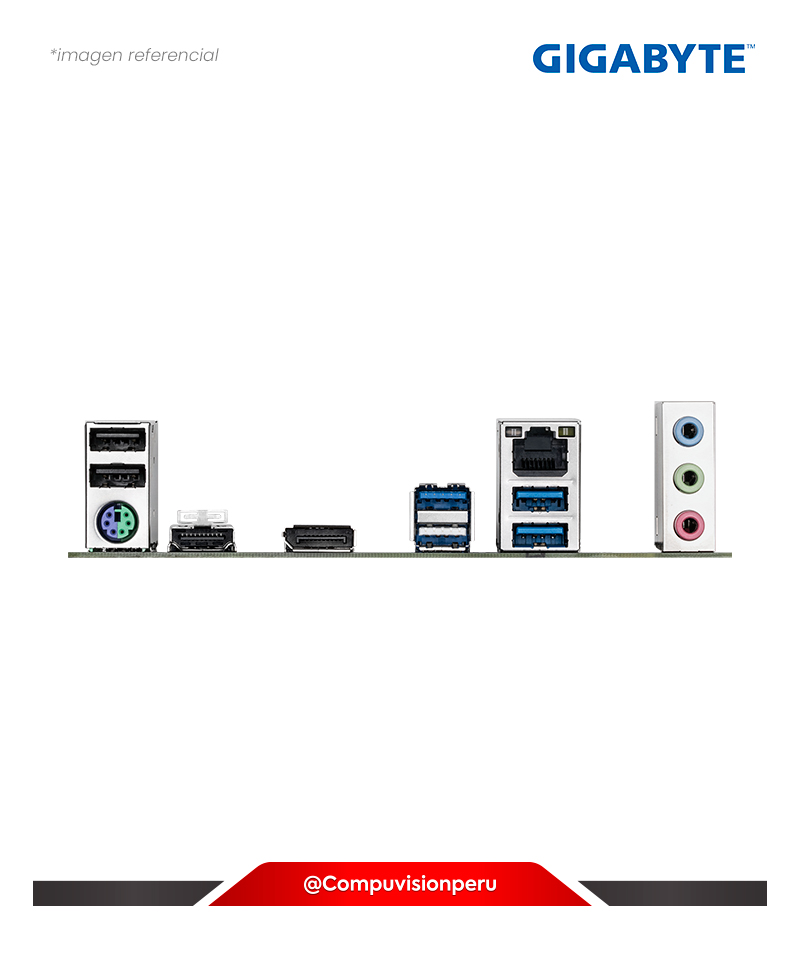 PLACA GIGABYTE B860M D3HP LGA 1851 INTEL B860 DDR5 HDMI M.2 SATA 6GB M-ATX