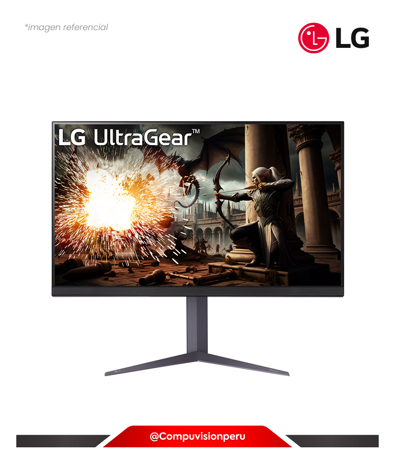MONITOR 27 IPS LG 27GS75Q-B ULTRAGEAR QHD 200HZ 1MS G-SYNC GAMING