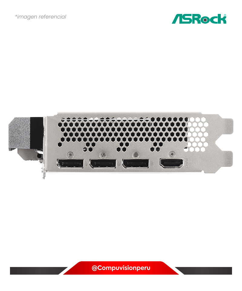 VIDEO ASROCK INTEL ARC B580 CHALLENGER 12GB OC B580 CL 12GO GDDR6 12GB CU 20 192 BIT HDMI DP 90-GA5LZZ-00UANZ