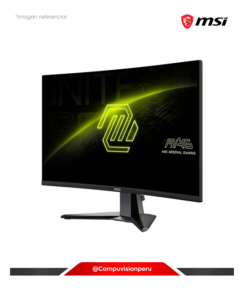 MONITOR 27 RAPID VA MSI MAG 276CXF CURVE 1500R 1080P 280HZ 0.5MS ADAPTIVE-SYNC HDMI DP