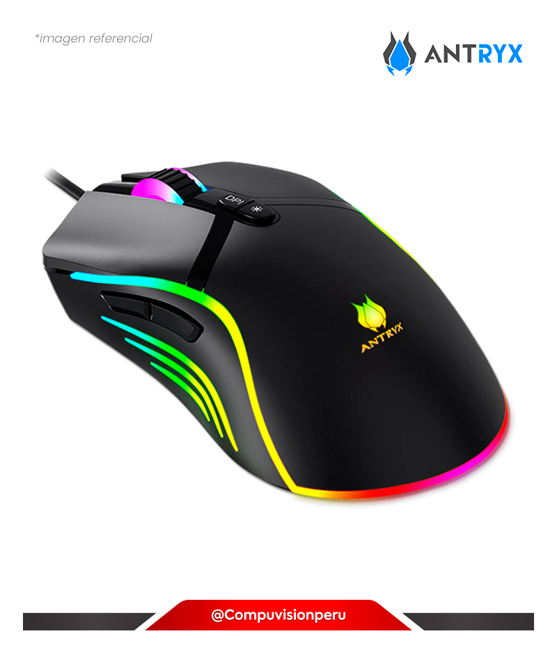 MOUSE ANTRYX CHROME STORM M670 DPI 4200 SERIES GAMERS AGM-M670K