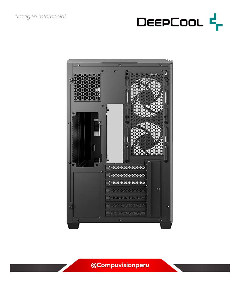 CASE DEEPCOOL CG590U 5F ARGB BLACK S/F VIDRIO TEMPLADO ATX R-CG590U-BKAGA5-G