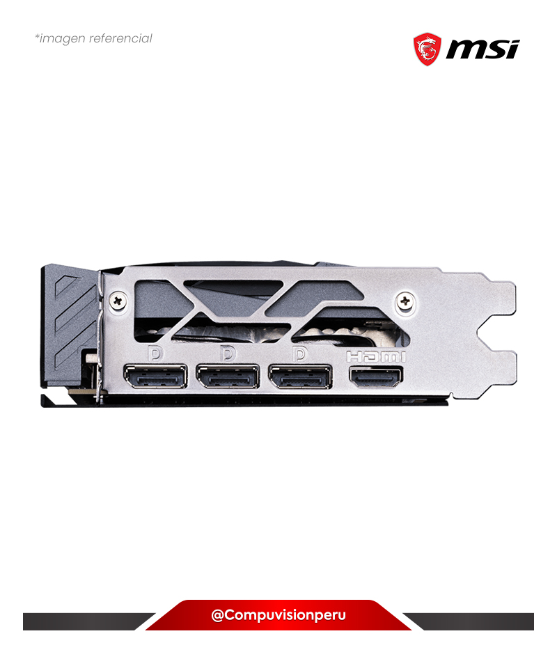 VIDEO MSI GEFORCE RTX 5060 TI 8G GAMING TRIO OC 8GB GDDR7 CUDA 4608 128-BIT HDMI DP G506T-8GTC