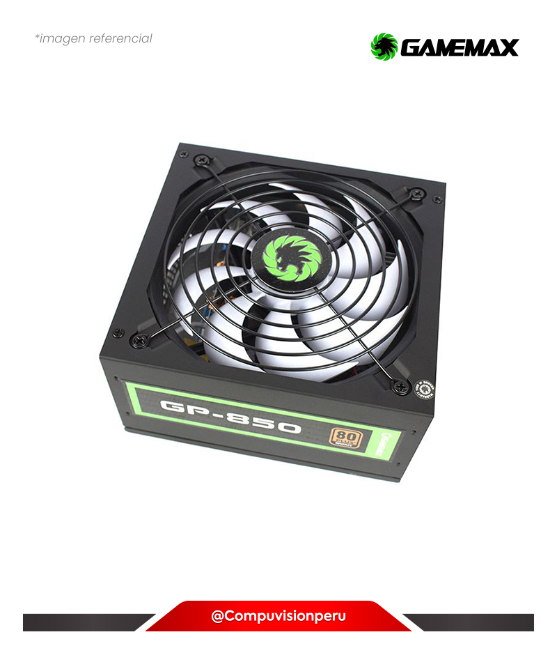 FUENTE DE PODER (REAL) GAMEMAX GP-850W