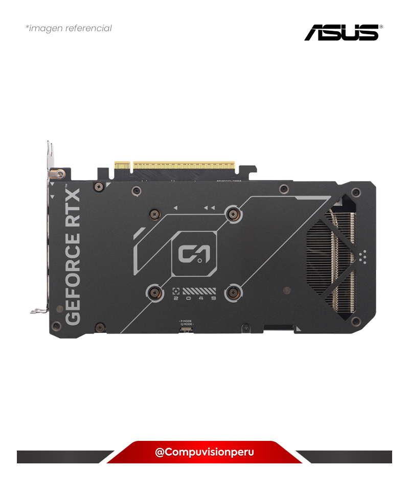 VIDEO ASUS DUAL GEFORCE RTX 5060 TI 8GB GDDR7 OC EDITION CUDA 4608 128-BITS HDMI DP DUAL-RTX5060TI-O8G