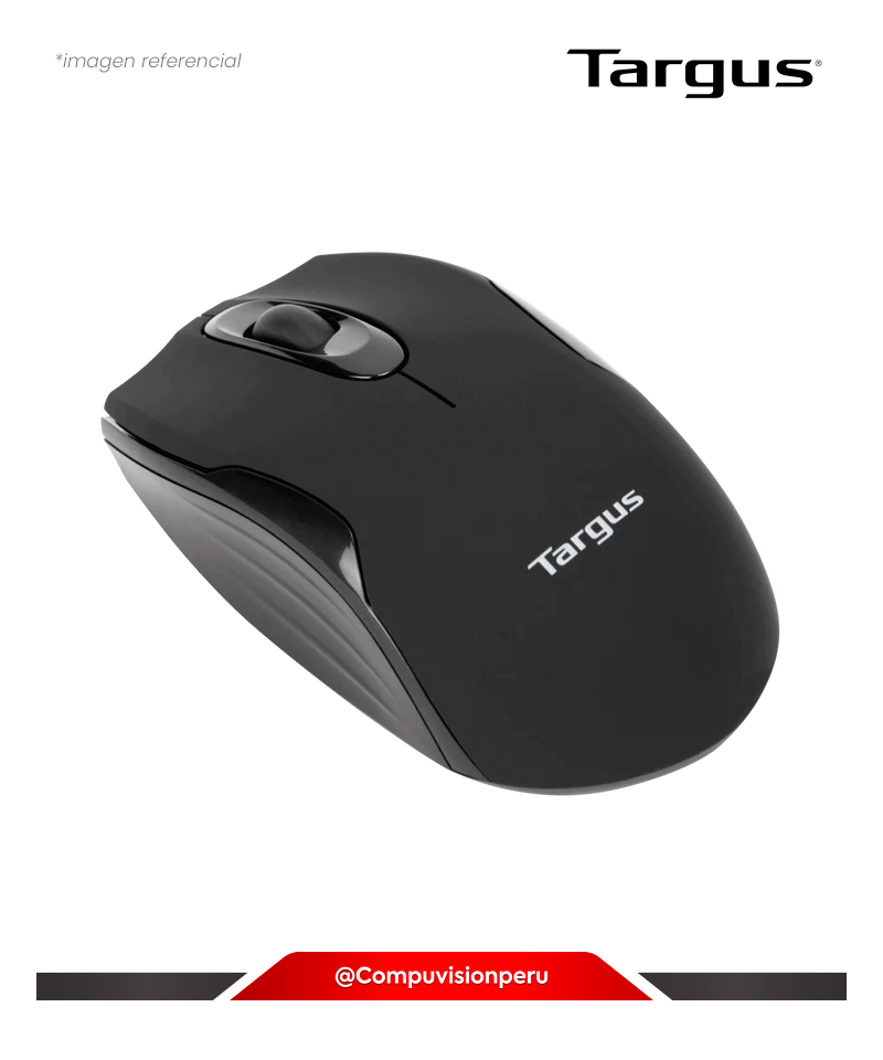 MOUSE TARGUS W575 WIRELESS BLACK 2.4 GHZ 1600 DPI AMW575TT