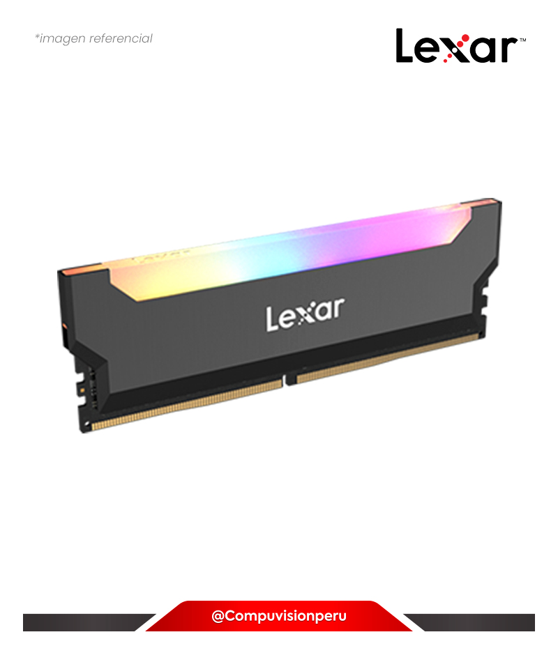MEMORIA 8GB DDR4 BUS 3600MHZ LEXAR ARES RGB CL16 1.35V LD4BU008G-R3600GSLA