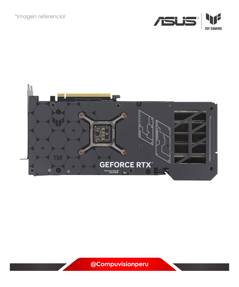 VIDEO ASUS TUF GAMING GEFORCE RTX 4070 12GB GDDR6X OC EDITION CON DLSS 3 CUDA 5888 192-BIT HDMI DP ARGB TUF-RTX4070-O12G-GAMING