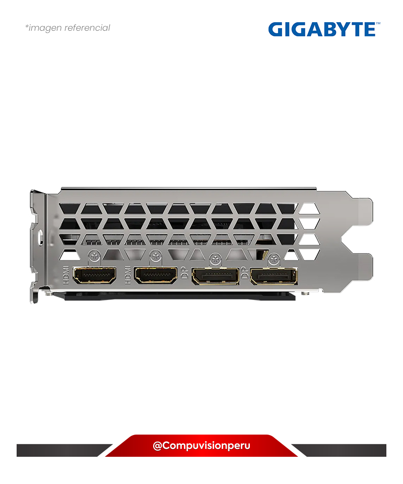 VIDEO GIGABYTE RADEON RX 6600 EAGLE 8G 8GB GDDR6 SP 1792 128-BIT HDMI DP GV-R66EAGLE-8GD