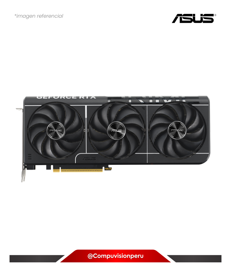 VIDEO ASUS PRIME GEFORCE RTX 5070 TI 16GB GDDR7 CUDA 8960 256-BIT HDMI DP PRIME-RTX5070TI-16G