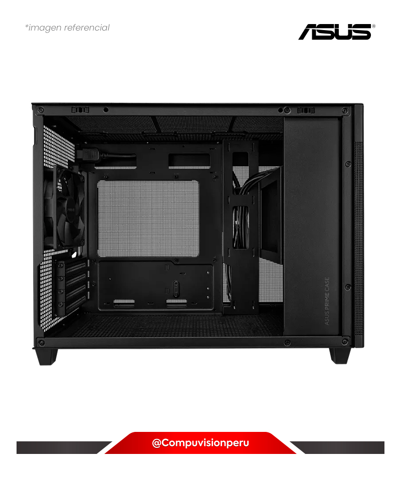 CASE ASUS PRIME AP201 BLACK MESH EDITION MICROATX USB 3.2 AP201-BLK-MESH