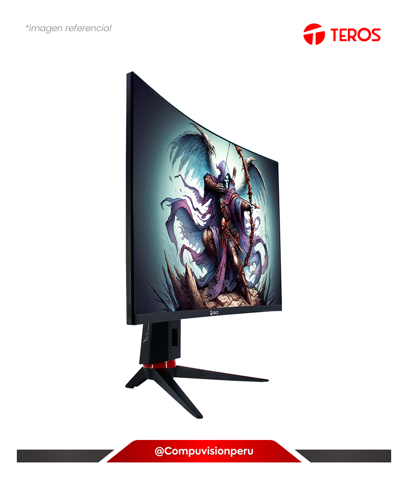 MONITOR 31.5 VA TEROS TE-3215G CURVO 165HZ 1080P HDMI DP 1MS ADAPTIVE-SYNC