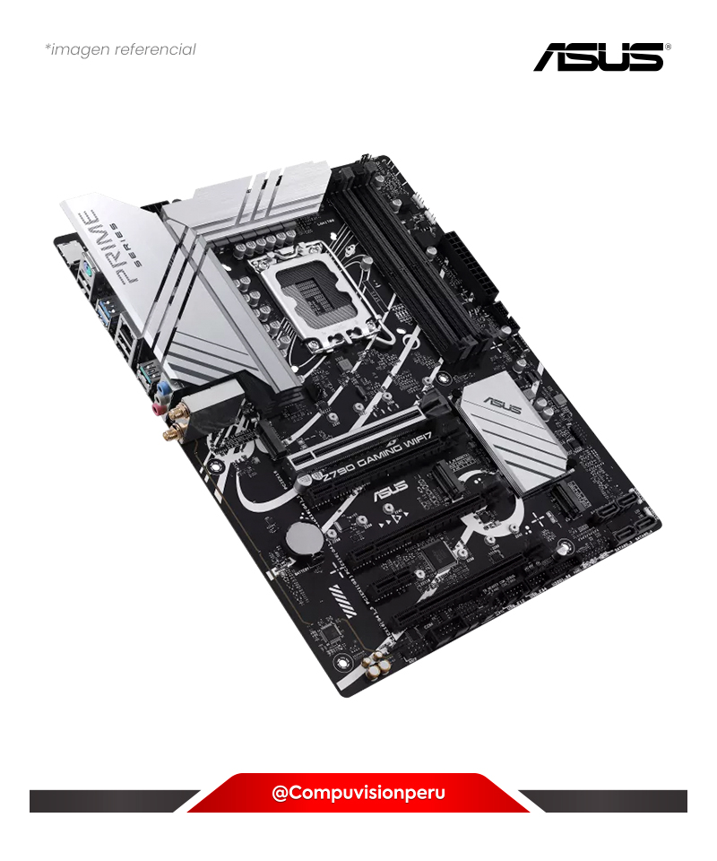 PLACA ASUS Z790 GAMING WIFI7 LGA 1700 INTEL Z790 DDR5 M.2 SATA 6GB BLUETOOTH USB 3.2 ATX Z790-GAMING-WIFI7